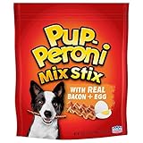 Pup-Peroni Mix Stix Real Bacon + Egg Flavor Dog Snacks, 25 Ounce