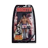 Jakks Pacific Rocky IV (Series 4) Action Figure Rocky with Red, White & Blue Trunks (Drago Fight)