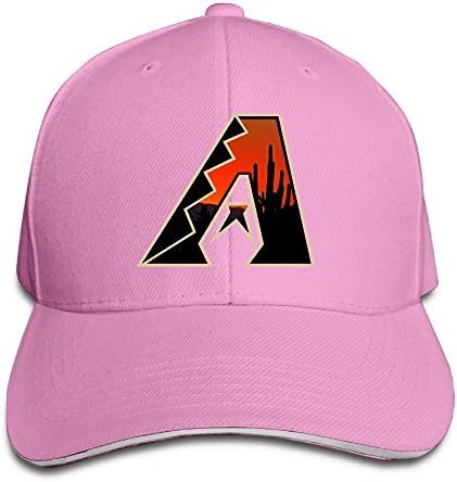 Huma Arizona Of Diamondback Sunbonnet Sandwich Cap Peaked Hat Pink