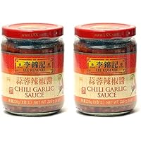 Lee Kum Kee Chili Garlic Sauce, 8oz (Pack of 2)