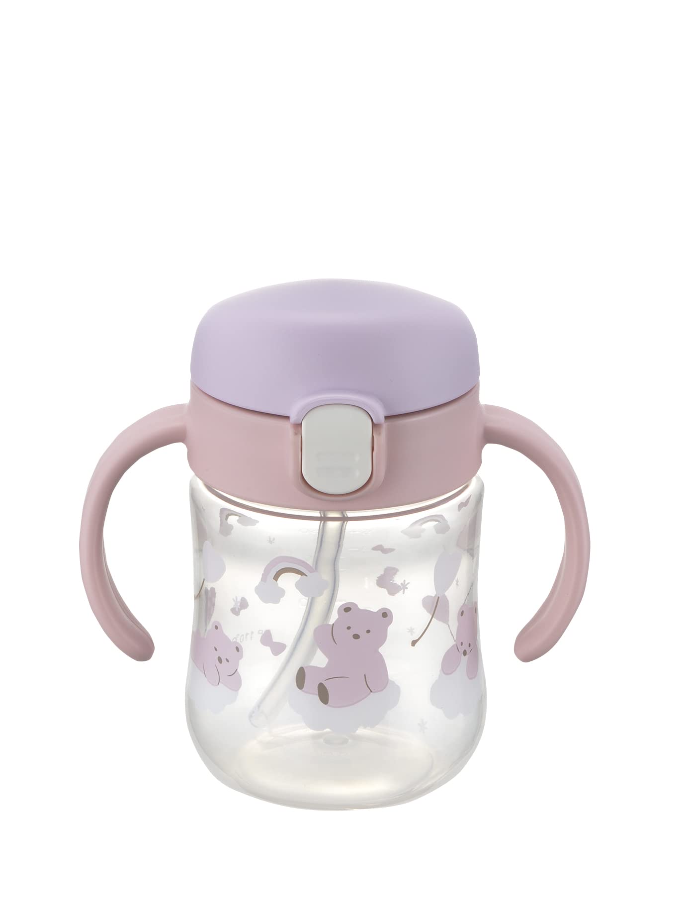 リッチェル トライ ストローレッスンマグSD パープル 1個 200ml 5カ月商品画像