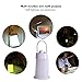 2 in 1 Rechargeable Warm White Light Desk Lamp Night Light Reading Lamp Bedside Lamp Hand Hamp(Battery Capacity: 600MAH )-Jree Ash