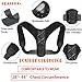 Posture Corrector for Women & Men Under Clothes Adjustable Shoulder Belt for Slouching & Hunching Upper Back Brace Posture Clavicle Strap Pain Relief (Black, S)