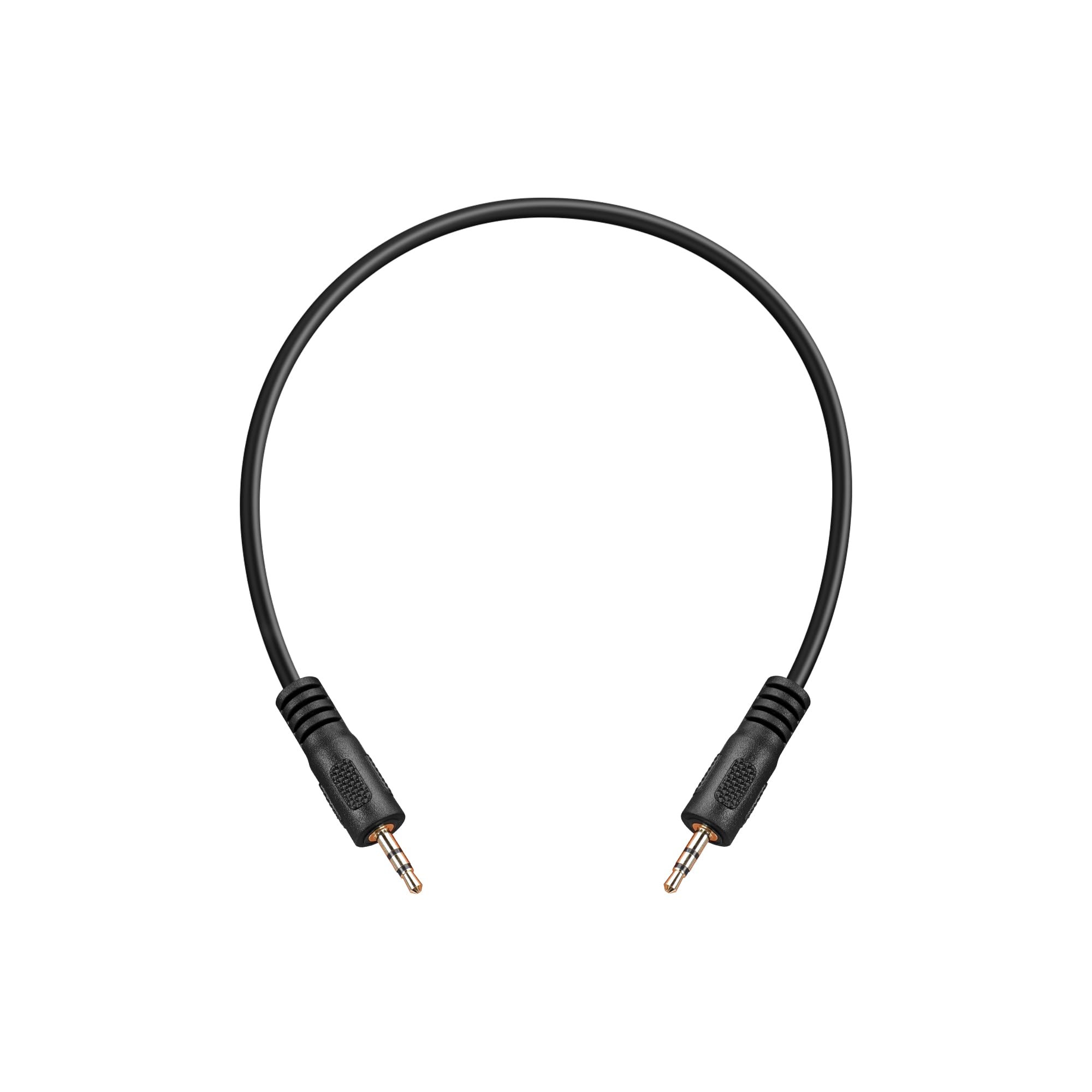 PNGKNYOCN 30cm 2.5mm Audio Aux Cable,2.5mm Male to 2.5mm Male TRS Headset Headphone Stereo Audio Adapter Cable (Straight to Straight, 0.3M)