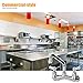 Wall Mount Faucet Heavy Duty Commercial Faucet 8 Inch Center with 8