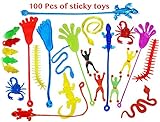 Charmed 100 pcs Toy Vinyl Stretchy Sticky Easter Egg Stuffer Toy Including