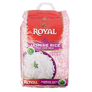 Image of Royal Thai Hom Mali White Jasmine Rice, 25 Pound