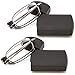 DOUBLETAKE Reading Glasses - 2 Pairs Folding Readers Includes Glasses Case 1.00