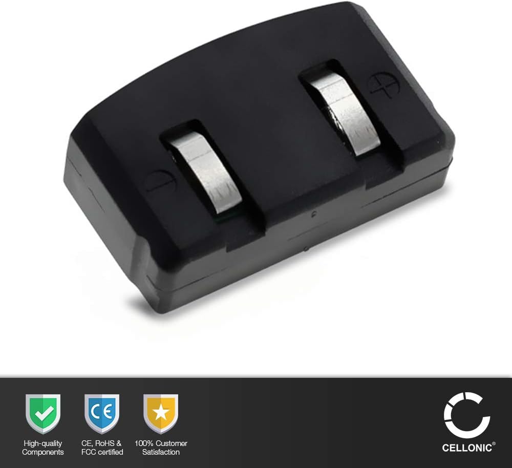 CELLONIC 1x Battery for Headset/Headphone Compatible with Sennheiser RS 400, RS 65, HDR 60 (RS 60), BA 151 - (60mAh, 2.4V) - Image 4