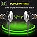 Wireless Bluetooth Headphones, DolTech 4.0 CSR8645 Solution IPX4 Sweat Proof Stable Fit In Ear Workout Earphones Magnetic Earbuds Built-in Mic Noise Cancelling (Black)