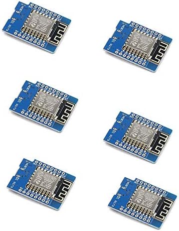 DollaTek 5Pcs Scheda Node LUA Internet WiFi Sviluppo basato su ESP8266 CP2102