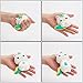 WATINC 2Pcs White Fox Unicorn Sweet Scented Vent Charms Slow Rising squishies, Kawaii Kid Toy , Lovely Stress Relief Toy, Animals Gift Fun Large(White Fox 2P)