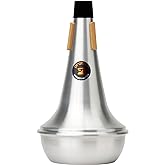 Protec Aluminum Straight Mute for Large Bore Tenor Trombone, Model ML106