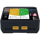 HOTA D6 Pro Balance Ladegerät - Dual Port Smart Charger Mit Wireless Charging | 650W Für RC Akkus