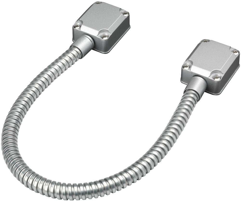 DEFENDER SECURITY Armoured Door Loop 8mm – Heavy Duty Cable Protection – DEF-0250-A