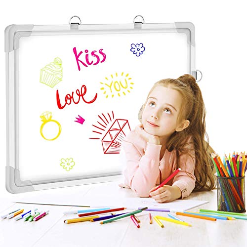 Hanging Dry Erase Board, 16 x 12 Inch Wall Mounted Hanging