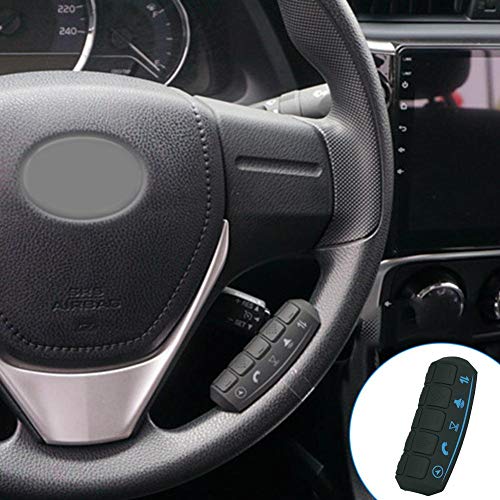 YOUNGFLY Car Steering Wheel Remote Control Android Wireless Led Universal 10 Buttons