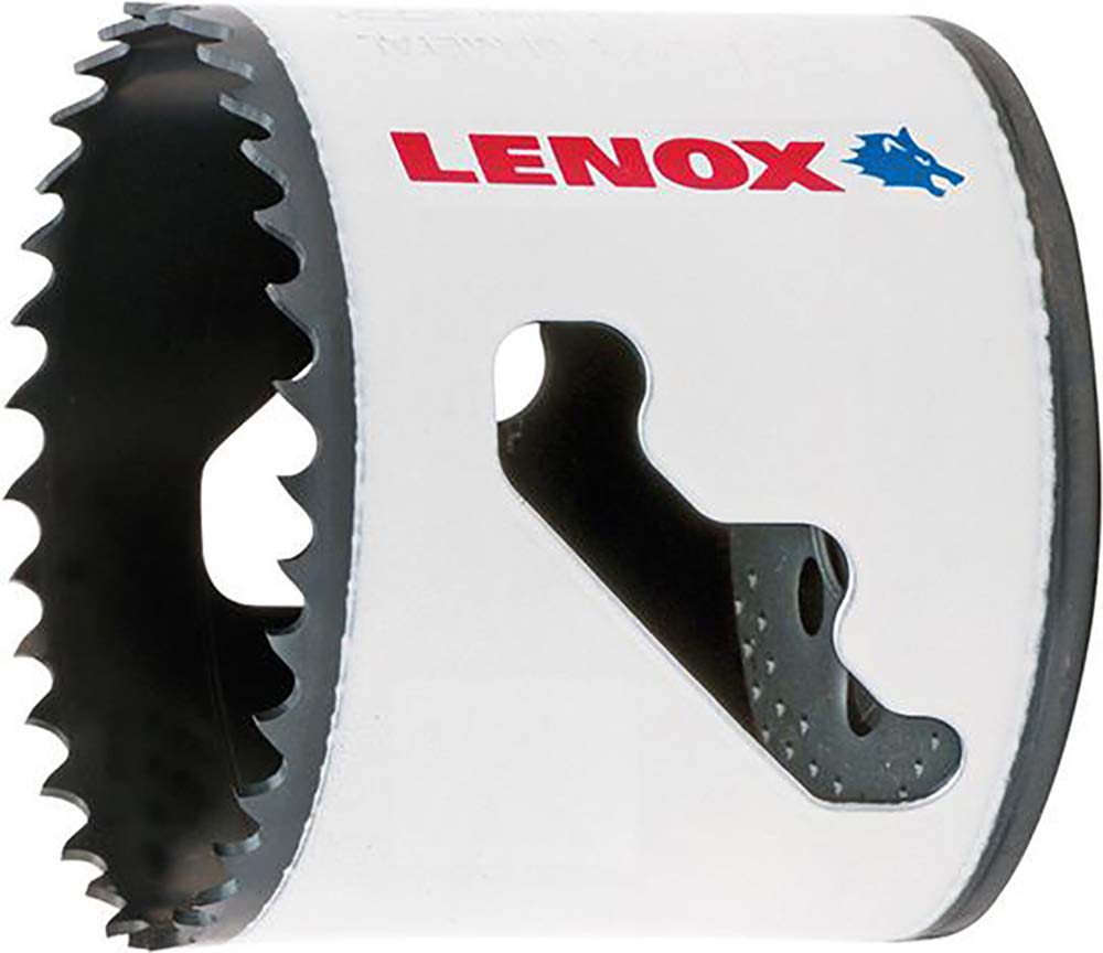 Lenox 3132132L Speed Slot Bi-Metal Hole Saw, 0 V, White/Grey, 210 mm