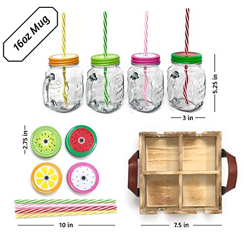 3 TheBarsentials+Colorful+Reusable+Fashioned+Drinking