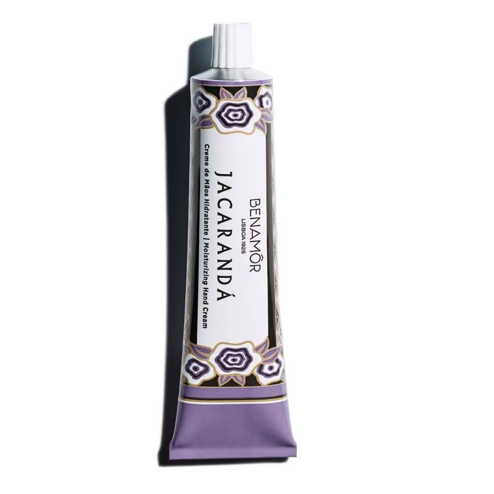 Benamôr - Jacarandá Moisturising Hand Cream with 99% Natural Ingredients - Shea Butter, Argan Oil, Aloe Vera - Paraben Free, Vegan - 50 ml Tube