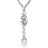 PELOVNY Spoon Necklace 925 Sterling Silver Comedy and Tragedy Masks Necklace Mini Spoon Pendant Dramatic Jewelry Theater Gifts for Men Women Drama Teacher Students Actors