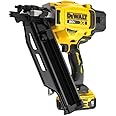 Dewalt DCN920P1 20V MAX Brushless 21-Degree Lithium-Ion Cordless Plastic Framing Nailer Kit (5 Ah)