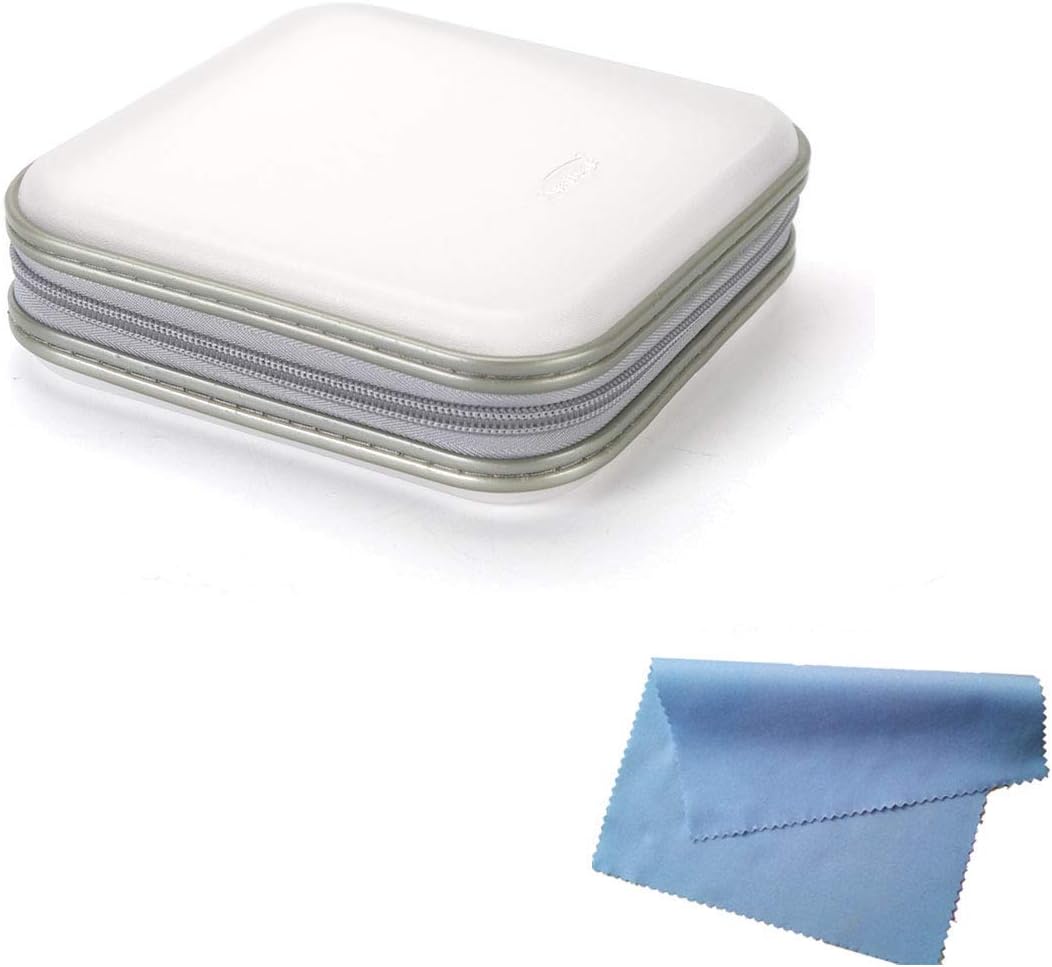 Estuche Rígido para Almacenamiento de CD en DVD para 40 Discos. Durable