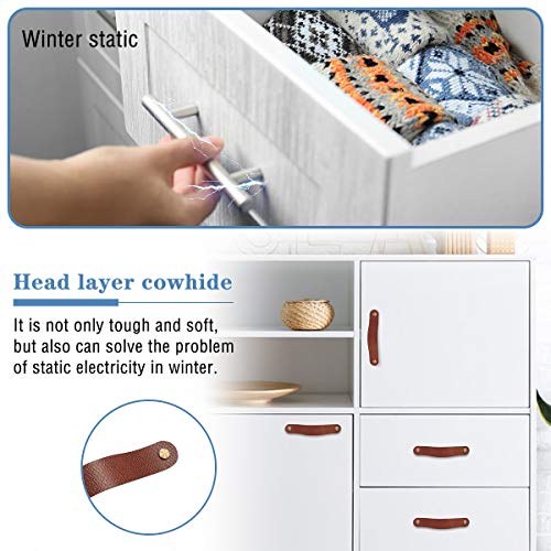 Hiili & Kaala Dresser Pulls，6 Pack Drawer Handles Pulls