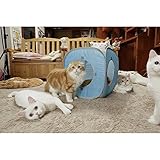Kitty Play Cube (baby blue)#The best cat toy by CAT1st