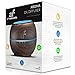 ArtNaturals Aromatherapy Essential Oil Diffuser – (13.5 Fl Oz / 400ml Tank - Dark Brown) – Ultrasonic Aroma Humidifier - Auto Shut-Off and 7 Color LED Lights – For Home, Office & Bedroom