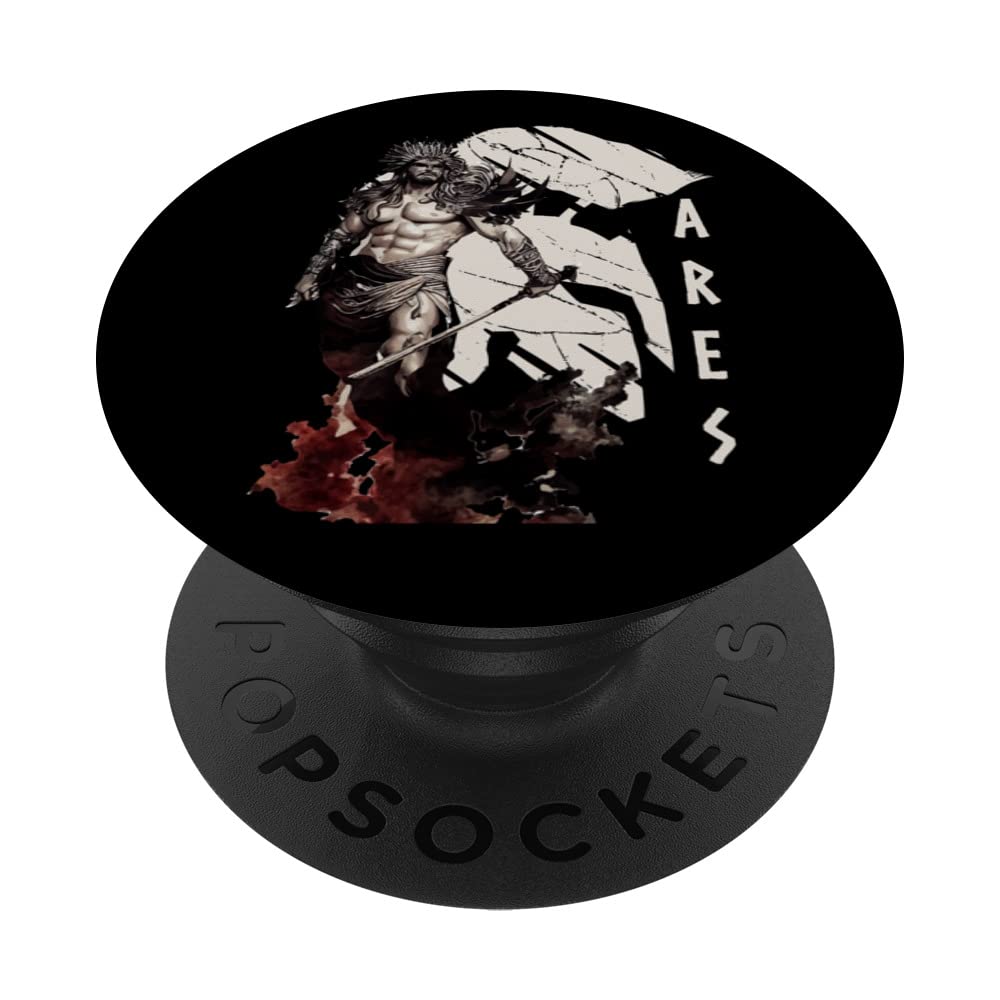 Ares Greek War God Ancient Greece Mythology PopSockets Swappable PopGrip