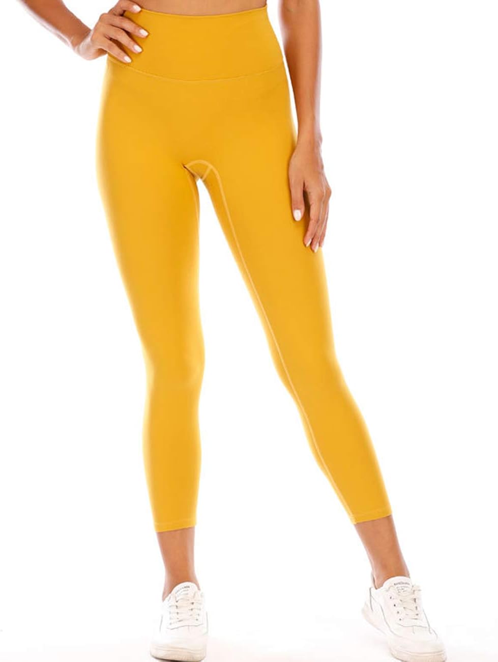 Yellow workout leggings Clearance