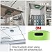 Silicone Case for Amazon Echo Dot with 3M Wall Mount Pad [No Drills] by Cuvr (Green)