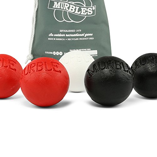 Murbles Game Standard Set; Red & Black