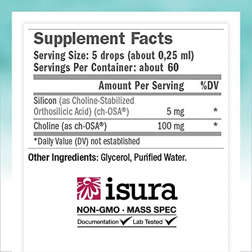 image for BioSil by Natural Factors, Beauty, Bones, Joints Liquid, Supports Heal