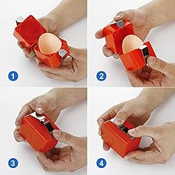 EOMTUR Egg Opener Egg Cracker for Raw Eggs Cracking