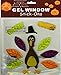 Feathered Thanksgiving Turkey Gel Window Clings