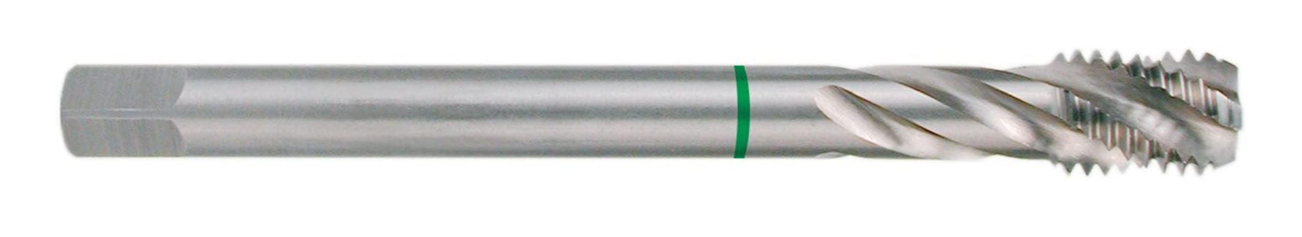 Ruko HSSE-Co 5 Machine Tap, DIN 376, Ground, Bright Finish, M 8 x 1.25 mm Nominal Thread Size, 90.0 mm Length, R233080E