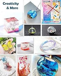 Hyliter Epoxy Resin Kit, Upgraded 1 Gallon Clear