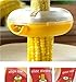 Drhob New Corn Threshing Stripping Round Corn Stripper Thresher Kitchen Utensil Tool (Color: Yellow)