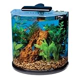Tetra 29234 Half Moon Aquarium Kit, 10-Gallon