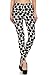 Leggings Depot Ultra Soft Women's Popular BEST Printed Fashion Leggings Batch8 (Black Elephant)