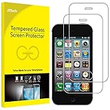 JETech 2-Pack Screen Protector for Apple iPhone 4 and iPhone 4s, Tempered Glass Film