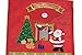 Clever Creations Christmas 24 Day Hanging Cloth Advent Calendar | Red and Green Santa Christmas Design | Traditional Holiday Christmas Decor Theme | Perfect for Home or Office | Measures 22.5