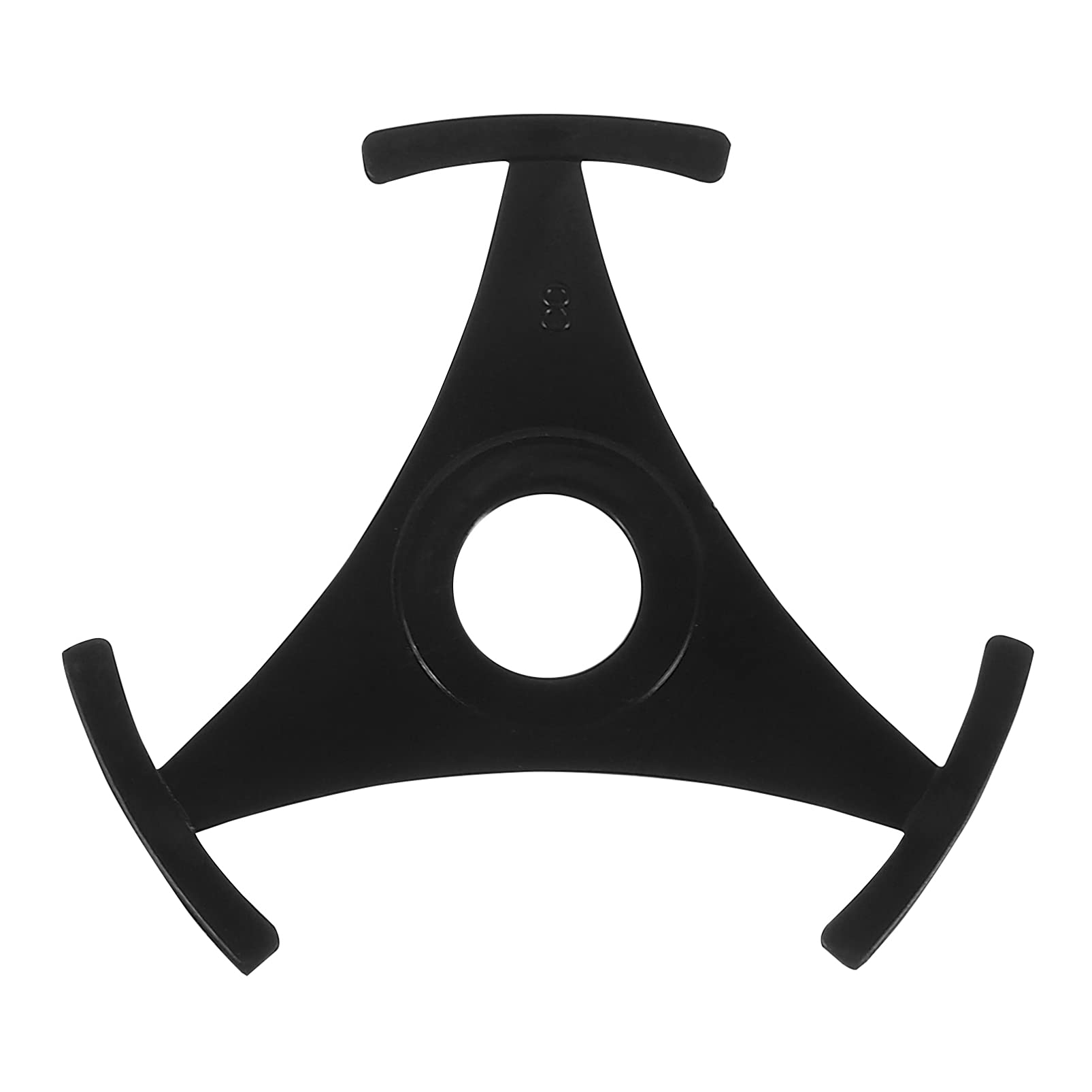 Milisten Triangle Vinyl Record Adapter 45 RPM to 33 RPM Center Hole Player Adapter