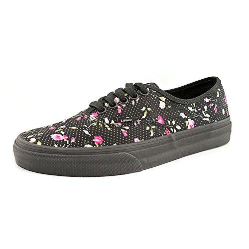 vans authentic floral dots