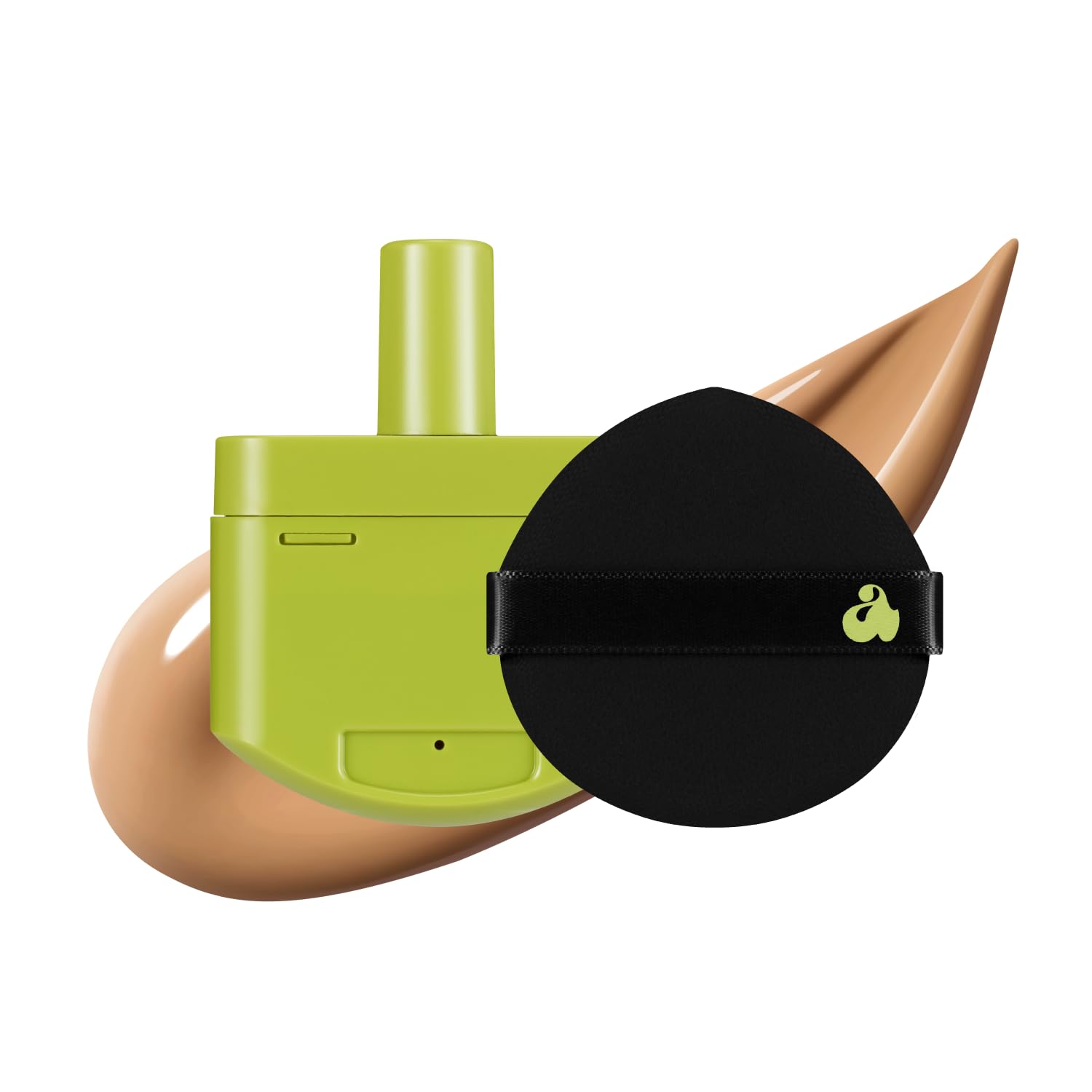 UNLEASHIA | SATIN WEAR HEALTHY-GREEN CUSHION (27W PEACHTAN)