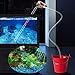 4 in1 Aquarium Gravel Cleaner Water Change Algae Scraper, Fish Tank Sand Wash Pump Kit with Air-Pressing Button and Adjustable Water Flow Controller Clamp for Fish Tank Siphon Vacuum Gravel Cleaningthumb 2