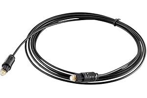 Optical Audio Cable Digital Toslink Fiber Optic SPDIF Wire TV HiFi Music 10Ft 3M - axGear
