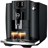 Jura 15622 E6 2.8-Inch Color Display Automatic Espresso Machine with Easy Cappuccino Function, Piano Black (Renewed)